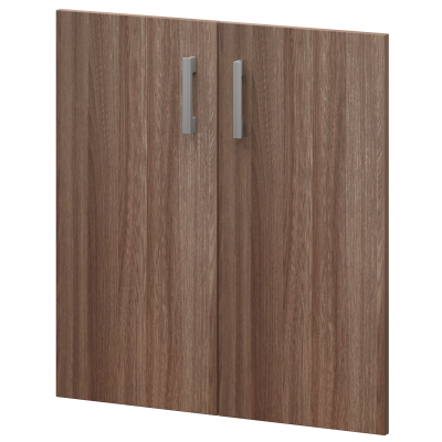 Двери для широких стеллажей Арго А-602.Ф Темный шимо (710x18x760)