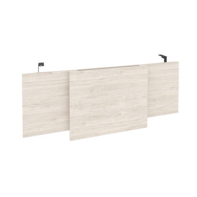 Onix Direct Царга стола руководителя O.M-CSR-3 Денвер Светлый/Металл Антрацит 1140*450*54