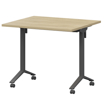 Стол мобильный складной Моби МБ25-80.70 Баттл Рок/Антрацит (800x700x750)