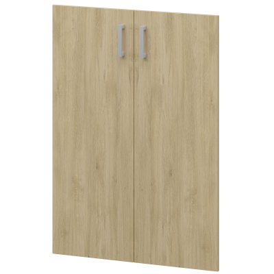 Двери из ЛДСП к широким стеллажам Аргентум НТ-601.2.Ф Баттл Рок (780x16x1180)