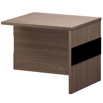 Конференц-приставка Акцент КТ-09.38 Темный шимо (900x800x750)