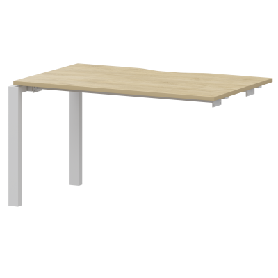 Модуль линейный на металлокаркасе Аргентум-МП НТМП.П-120Э Баттл Рок/Белый (1200x730x750)