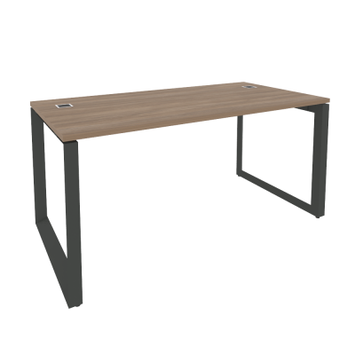 Onix Direct Стол рабочий руководителя на О-образном м/к O.MO-SRR-4.8 Дуб Аризона/Металл Антрацит 158