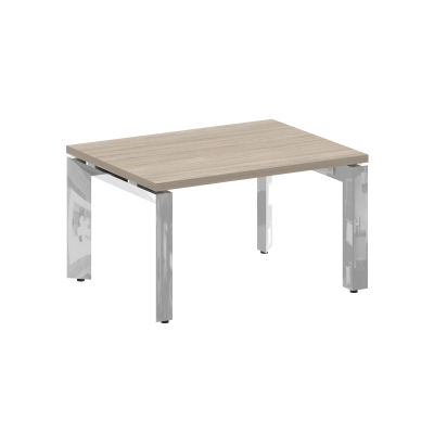 Onix Direct Lux Стол журнальный П-обр. м/к M-O.MP-SJ-1 Дуб Аттик/Нержавеющая Сталь/Хром 780*600*450