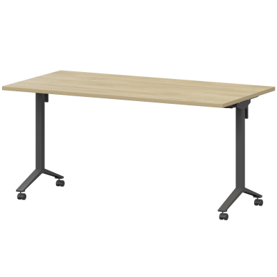 Стол мобильный складной Моби МБ25-140.70 Баттл Рок/Антрацит (1400x700x750)