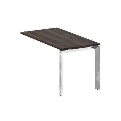 Onix Direct Lux Брифинг-приставка П-обр. м/к M-O.MP-BR-13 Дуб Мали/Нержавеющая Сталь/Хром 1380*720*7