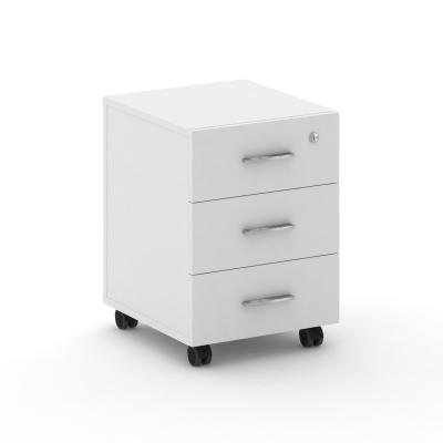 Fresco Тумба мобильная FRU.TM-2 Белый Бриллиант/Хром 420*460*587