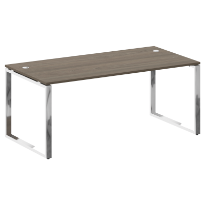 Metal System Direct Стол рабочий руковод. О-обр. м/к БО.СРР-5.9 Вяз Благородный/Нержавеющая Сталь 18