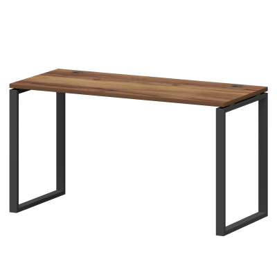 Стол на металлокаркасе Смарт СМС25-О-12К.60.Пр25 Таксония/Антрацит (1200x600x750)