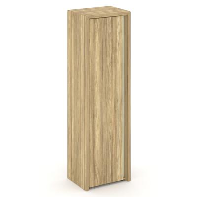 Corner Гардероб узкий COR.GB-1 (L)  Гикори Песочный/Ваниль 600*450*2000