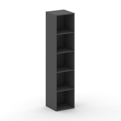 Cross Стеллаж узкий высокий CRU.SU-100 Базальт 450*442*2000