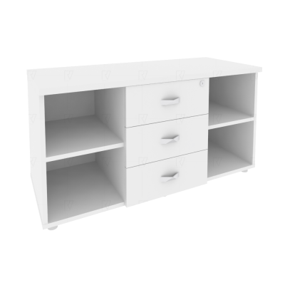 Onix Direct Тумба сервисная с ящиками O.TS-11 Белый Бриллиант 1100*460*576