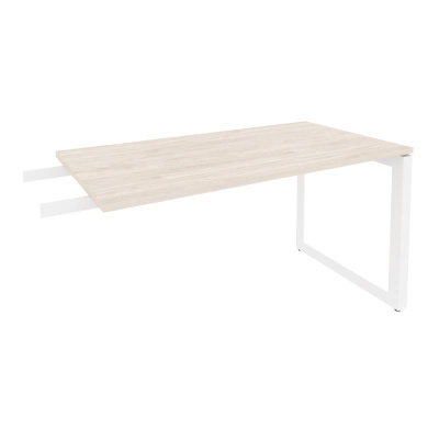 Onix Direct Брифинг-приставка на О-образном м/к O.MO-BR-13 Денвер Светлый/Металл Белый 1380*720*750