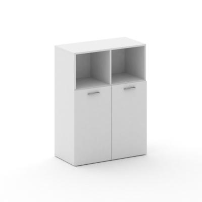 Fresco Шкаф широкий средний FRU.ST-201 Белый Бриллиант 896*460*1202