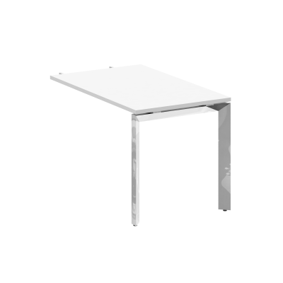 Onix Direct Lux Брифинг-приставка П-обр. м/к M-O.MP-BR-11 Белый Бриллиант/Нержавеющая Сталь/Хром 118