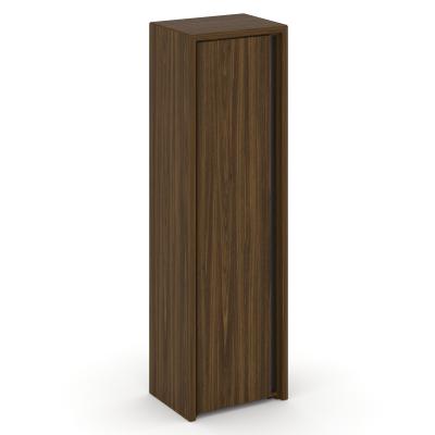 Corner Гардероб узкий COR.GB-1 (L)  Орех Лоренцо/Графит 600*450*2000