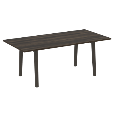 Onix Wood Direct Стол переговорный OW.PRG-19 Дуб Мали/Дуб Темный/Металл Антрацит 1980*980*750