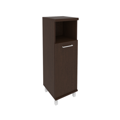 First Шкаф средний узкий левый KSU-2.1 (L) Венге Цаво 401*432*1260