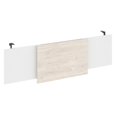 Onix Direct Царга стола руководителя O.M-CSR-5 Денвер Светлый/Белый Бриллиант/Металл Антрацит 1540*4