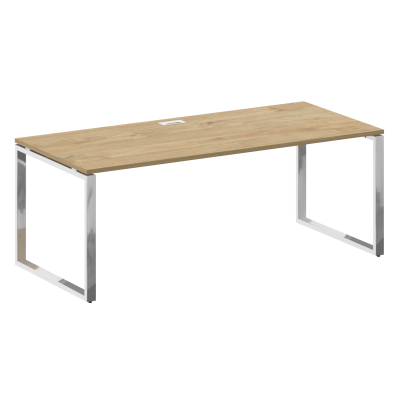 Shift Стол руководителя прямой без тумбы SK.SR-200 Тиквуд Светлый 2000*900*753