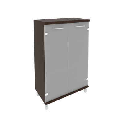 First Шкаф средний широкий KST-2.4 Венге Цаво 801*432*1260