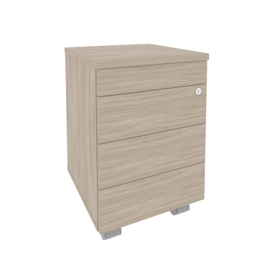 Onix Direct Тумба мобильная (TIP-ON) O.TM-3 TIP Дуб Аттик 432*460*633