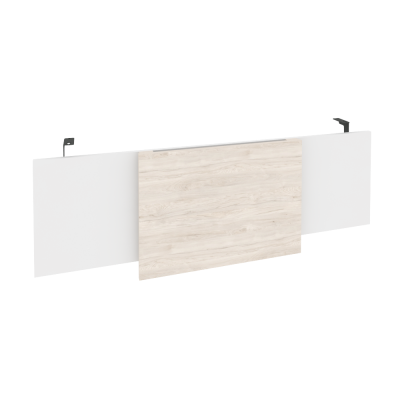 Onix Direct Царга стола руководителя O.M-CSR-4 Белый Бриллиант/Денвер Светлый/Металл Антрацит 1340*4