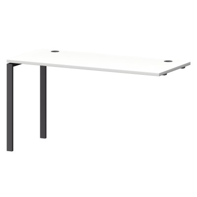 Модуль линейный на металлокаркасе Смарт СМС25-П-14К.60Э.Пр25 Белый/Антрацит (1400x600x750)