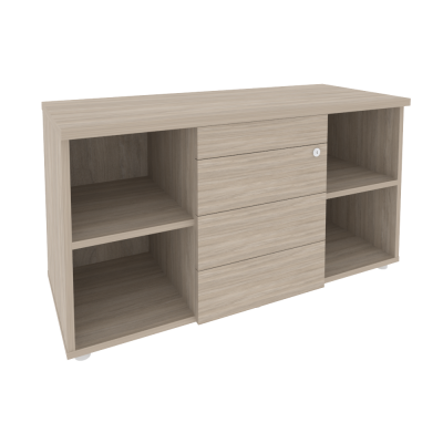 Onix Direct Тумба сервисная с ящиками TIP-ON O.TS-11 TIP Дуб Аттик 1100*460*598