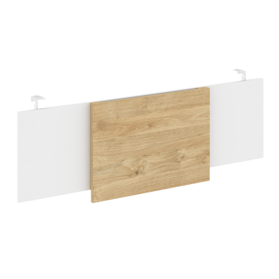 Onix Direct Lux Царга стола руководителя O.M-CSR-4 Белый Бриллиант/Тиквуд Светлый/Хром 1340*450*54