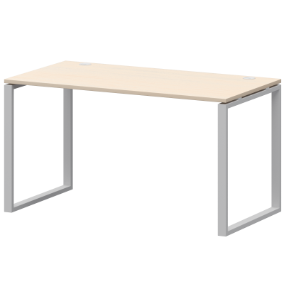 Стол на металлокаркасе Арго-М АМ.О-003.60 Бук/Белый (1400x600x760)