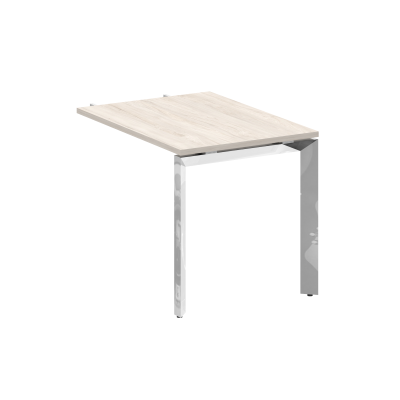 Onix Direct Lux Брифинг-приставка П-обр. м/к M-O.MP-BR-9 Денвер Светлый/Нержавеющая Сталь/Хром 980*7