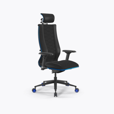 Кресло Samurai Space Blue (Черный 2E4.3.6.B6)