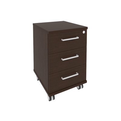 First Тумба мобильная KTM-1 Венге Цаво 412*470*650