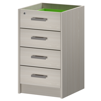 Корпус тумбы приставной Арго АТ-05 Ясень шимо (440x450x740)