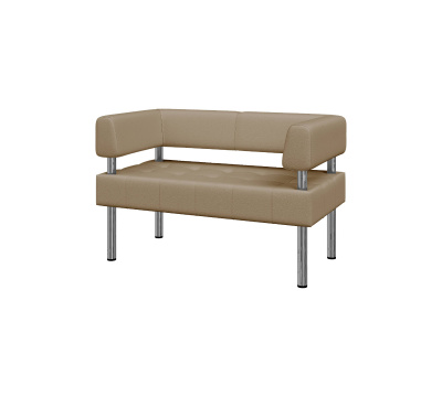 Диван 2-местный, Бизнес, Bu2-2, oregon_02, кожзам