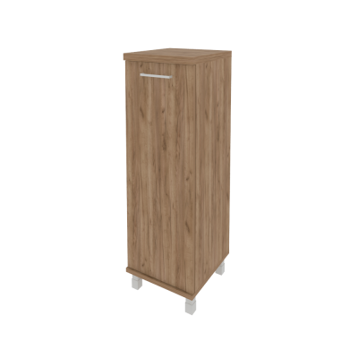 First Шкаф средний узкий правый KSU-2.3 (R) Дуб Табак 401*432*1260