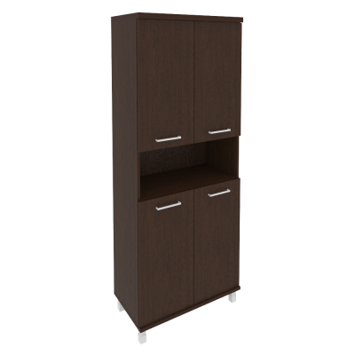 First Шкаф высокий широкий KST-1.5 Венге Цаво 801*432*2060