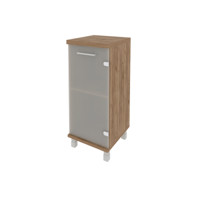 First Шкаф низкий узкий правый KSU-3.2 (R) Дуб Табак 401*432*958