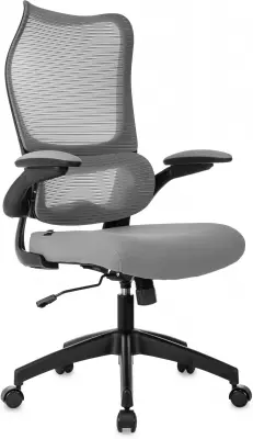 Кресло эргономичное Бюрократ Sigma 1 серый сетка/ткань крестов. пластик