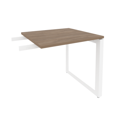 Onix Direct Брифинг-приставка на О-образном м/к O.MO-BR-7 Дуб Аризона/Металл Белый 780*720*750