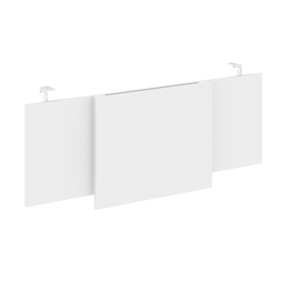 Onix Direct Lux Царга стола руководителя O.M-CSR-3 Белый Бриллиант/Хром 1140*450*54