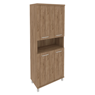 First Шкаф высокий широкий KST-1.5 Дуб Табак 801*432*2060