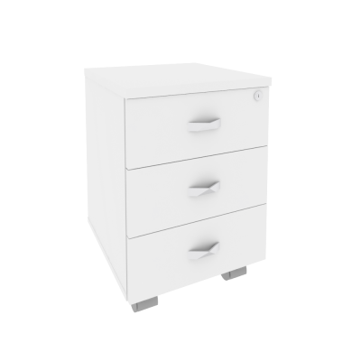 Onix Direct Тумба мобильная O.TM-3 Белый Бриллиант 432*460*611