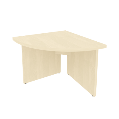 First Угловой модуль переговорного стола правый KPR-4 (R) Клен 900*900*765