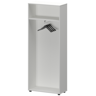 Корпус шкафа для одежды Смарт СМШ-58Ш Белый (792x362x1965)