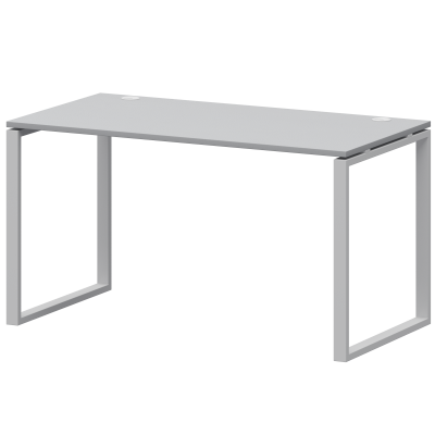 Стол на металлокаркасе Арго-М АМ.О-002 Серый/Белый (1200x730x760)