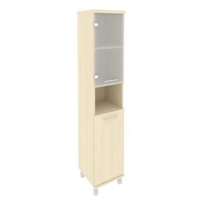 First Шкаф высокий узкий левый KSU-1.4 (L) Клен 401*432*2060