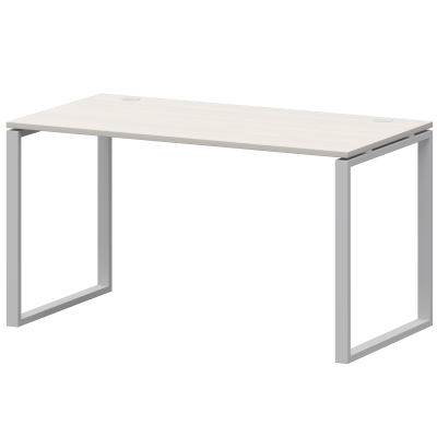 Стол на металлокаркасе Арго-М АМ.О-002.60 Ясень шимо/Белый (1200x600x760)