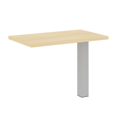 Yalta Брифинг-приставка LT.BR-3 Акация Лорка/Металл Серый 1000*600*750